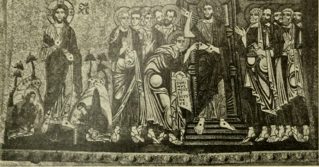 An illustration from Altchristliche und byzantinische Kunst, 1914, leaf 239