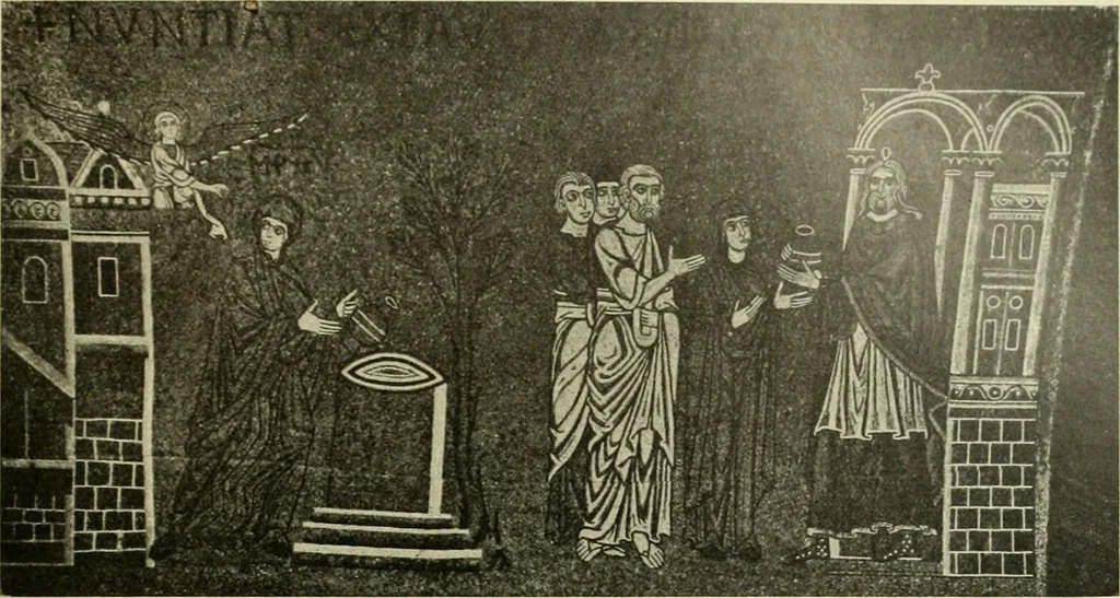 An illustration from Altchristliche und byzantinische Kunst, 1914, leaf 240