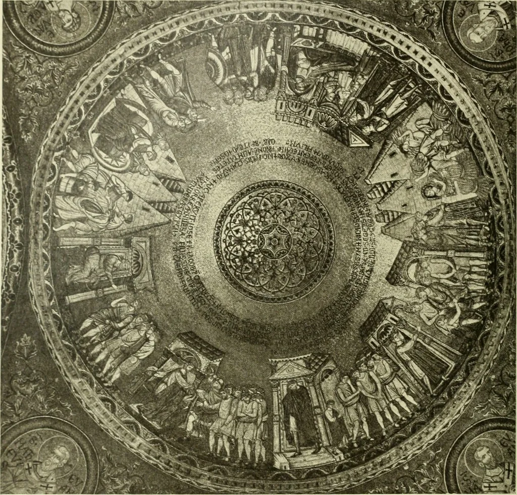 An illustration from Altchristliche und byzantinische Kunst, 1914, leaf 247