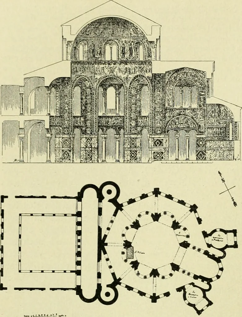 An illustration from Altchristliche und byzantinische Kunst, 1914, leaf 25