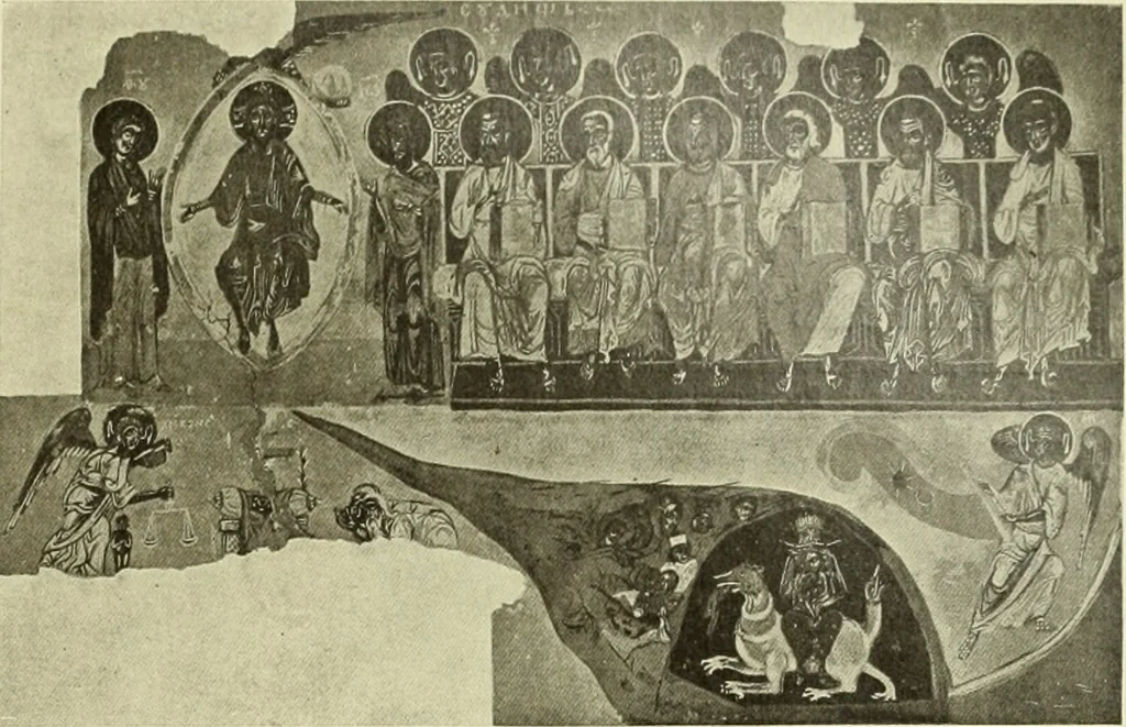 An illustration from Altchristliche und byzantinische Kunst, 1914, leaf 254