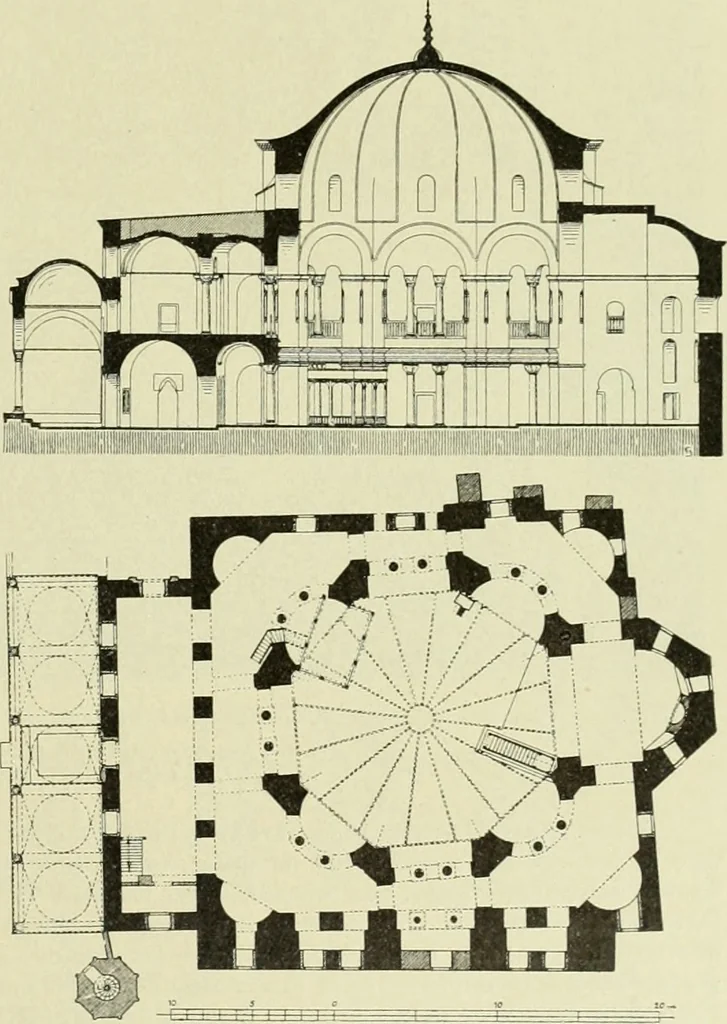An illustration from Altchristliche und byzantinische Kunst, 1914, leaf 28