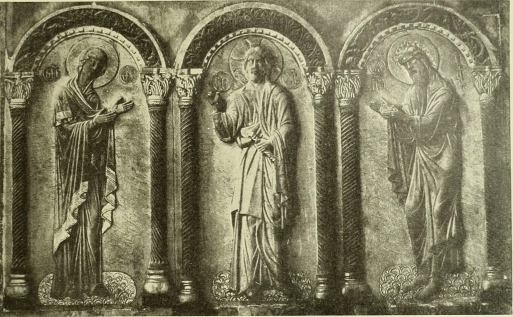 An illustration from Altchristliche und byzantinische Kunst, 1914, leaf 282