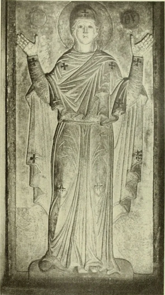 An illustration from Altchristliche und byzantinische Kunst, 1914, leaf 284