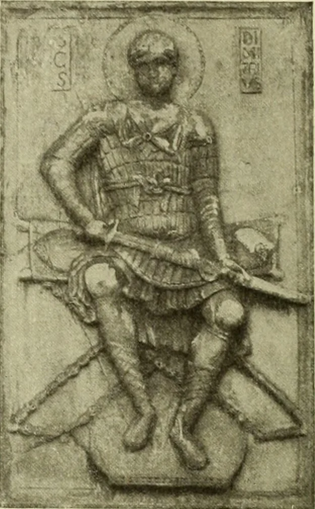 An illustration from Altchristliche und byzantinische Kunst, 1914, leaf 285