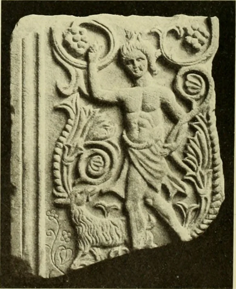 An illustration from Altchristliche und byzantinische Kunst, 1914, leaf 285