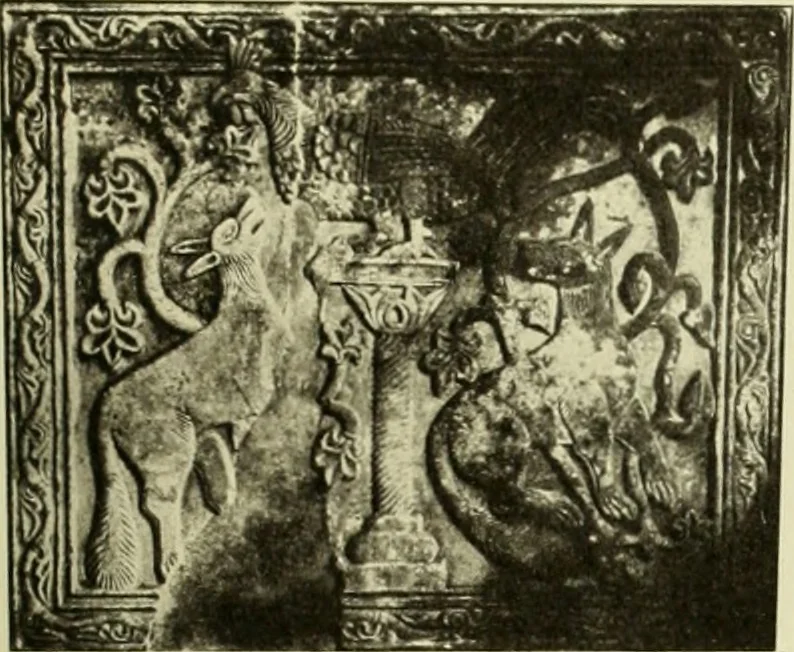 An illustration from Altchristliche und byzantinische Kunst, 1914, leaf 286