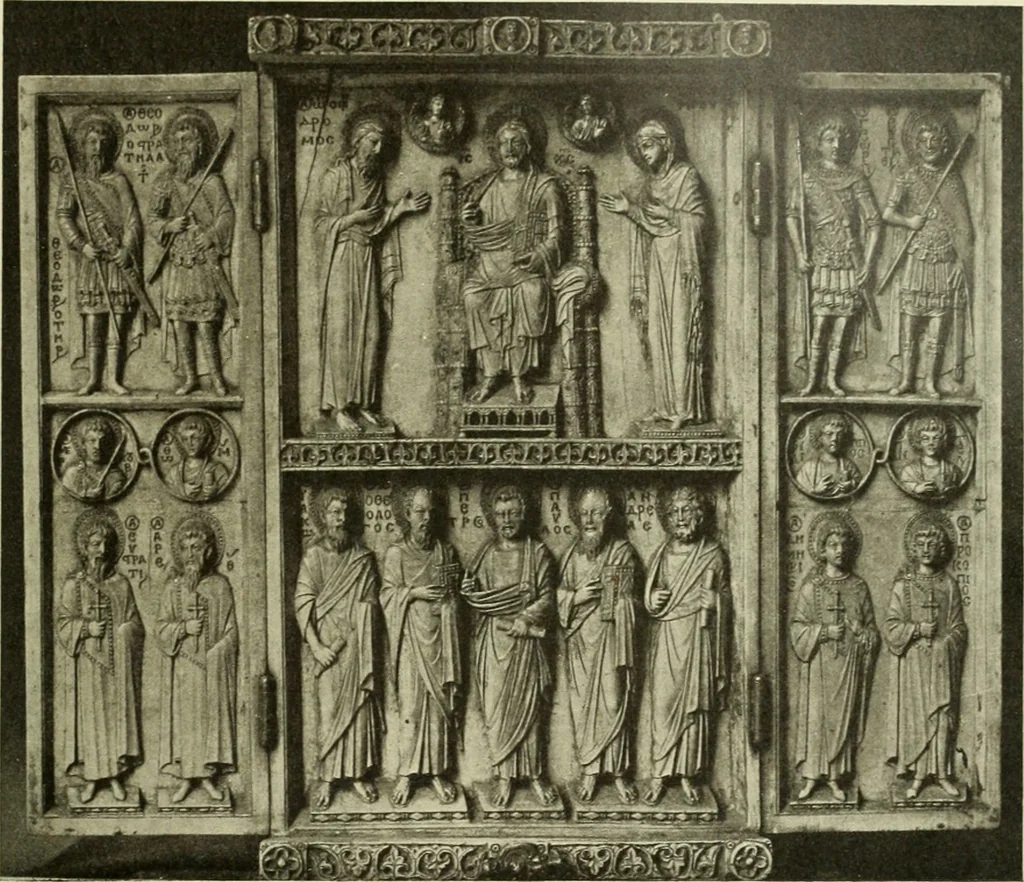 An illustration from Altchristliche und byzantinische Kunst, 1914, leaf 290