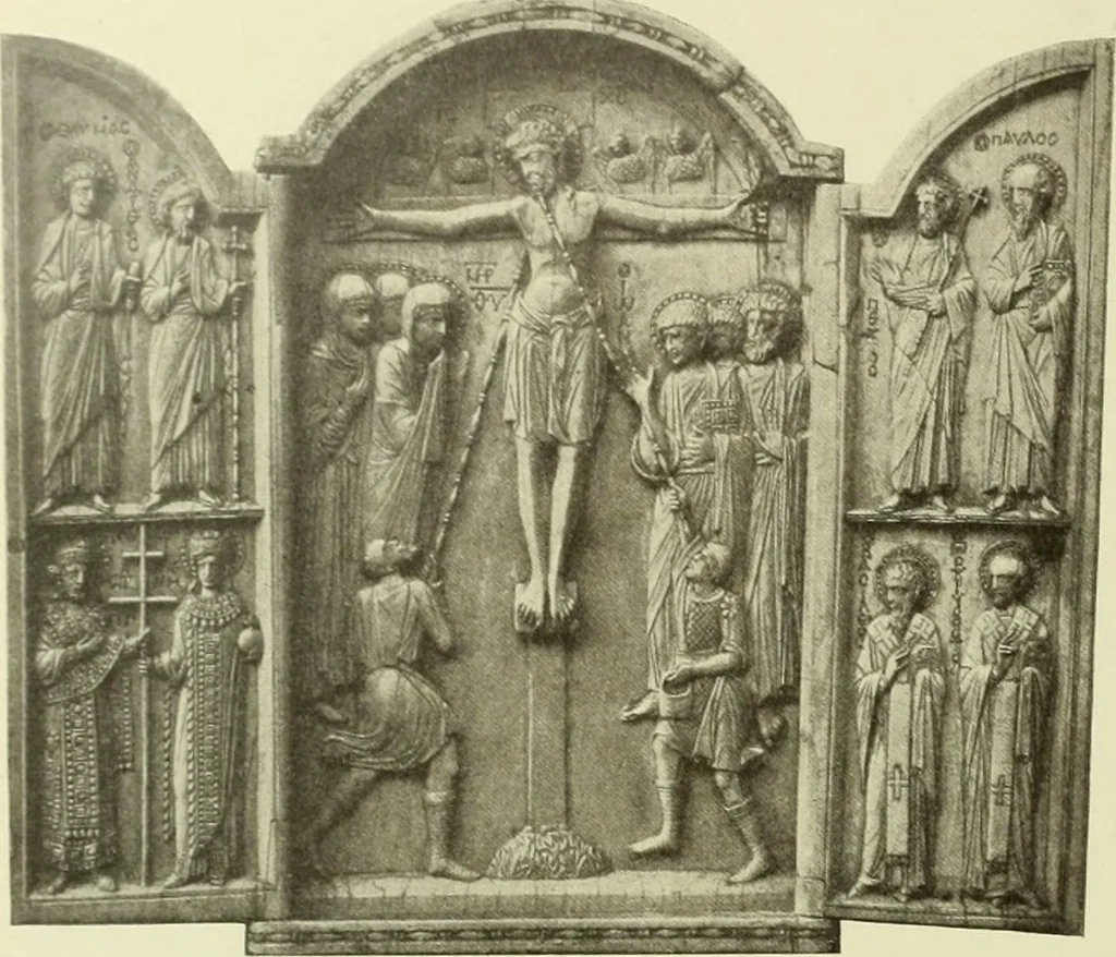 An illustration from Altchristliche und byzantinische Kunst, 1914, leaf 291