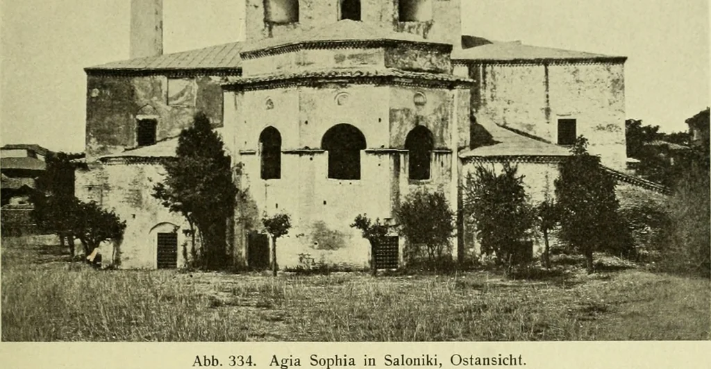 An illustration from Altchristliche und byzantinische Kunst, 1914, leaf 44