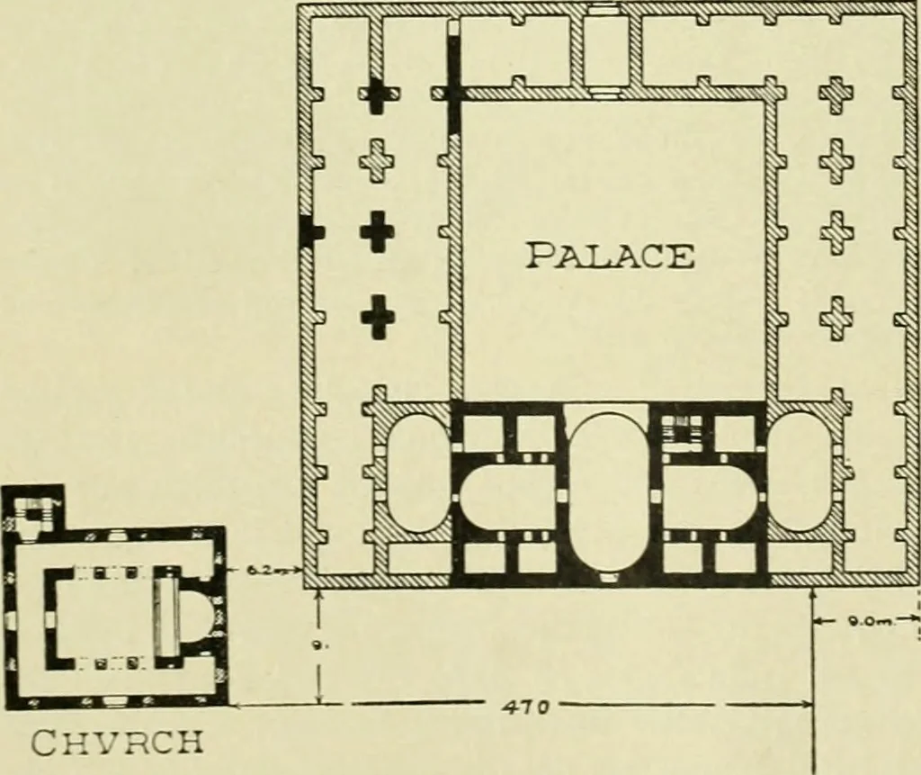 An illustration from Altchristliche und byzantinische Kunst, 1914, leaf 45