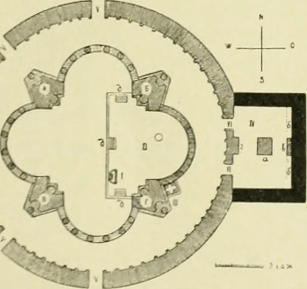An illustration from Altchristliche und byzantinische Kunst, 1914, leaf 51