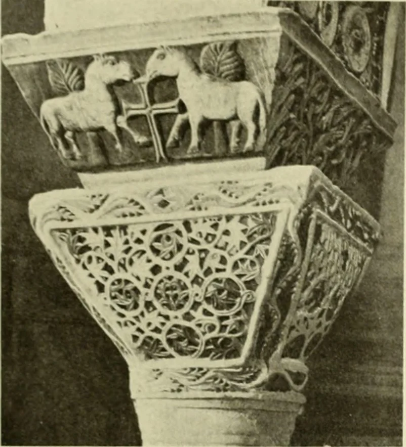 An illustration from Altchristliche und byzantinische Kunst, 1914, leaf 69