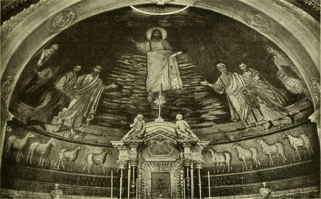 An illustration from Altchristliche und byzantinische Kunst, 1914, leaf 76
