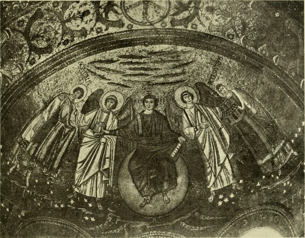 An illustration from Altchristliche und byzantinische Kunst, 1914, leaf 84