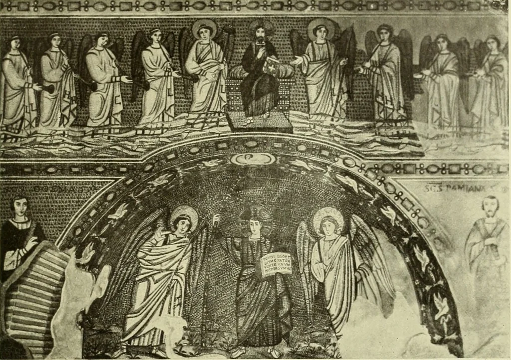 An illustration from Altchristliche und byzantinische Kunst, 1914, leaf 86