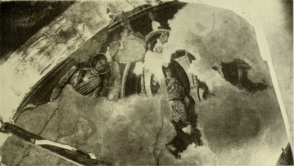 An illustration from Altchristliche und byzantinische Kunst, 1914, leaf 90