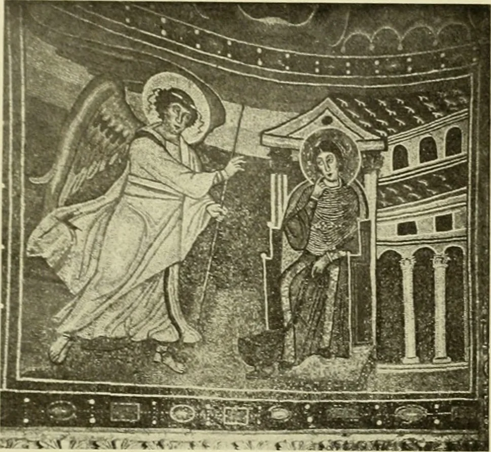 An illustration from Altchristliche und byzantinische Kunst, 1914, leaf 91