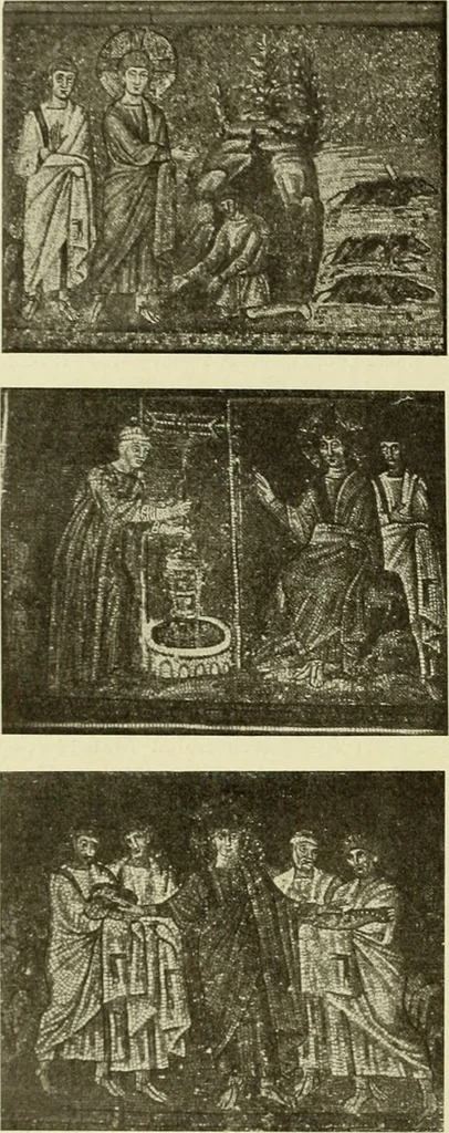 An illustration from Altchristliche und byzantinische Kunst, 1914, leaf 93
