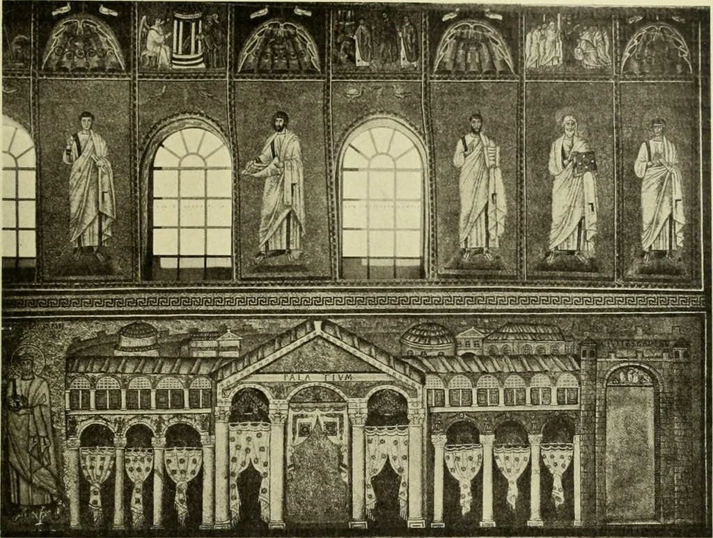 An illustration from Altchristliche und byzantinische Kunst, 1914, leaf 96