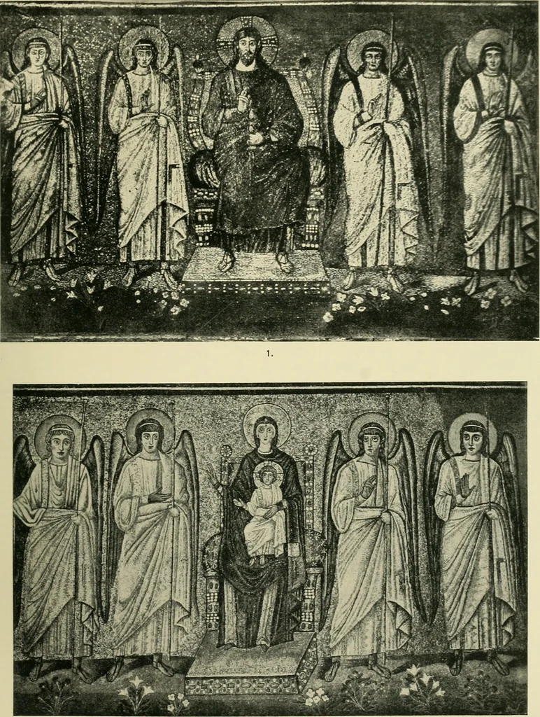 An illustration from Altchristliche und byzantinische Kunst, 1914, leaf 98