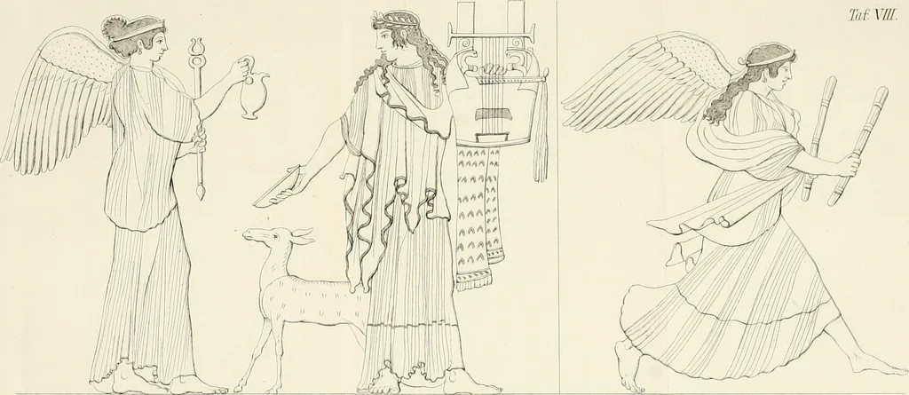 An illustration from Alte Denkmäler, 1849, leaf 601