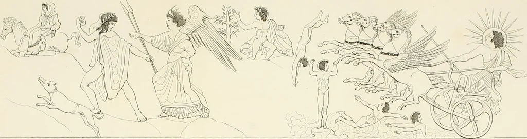An illustration from Alte Denkmäler, 1849, leaf 603