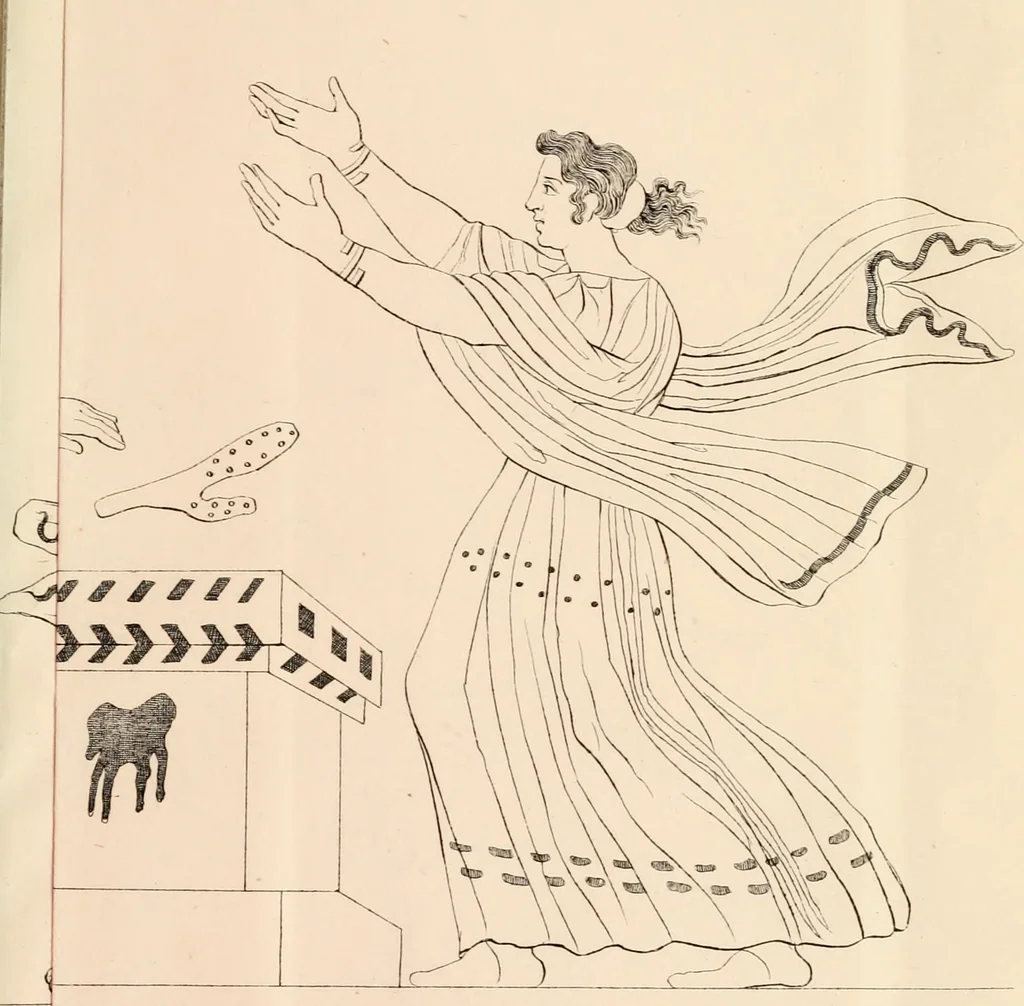 An illustration from Alte Denkmäler, 1849, leaf 610