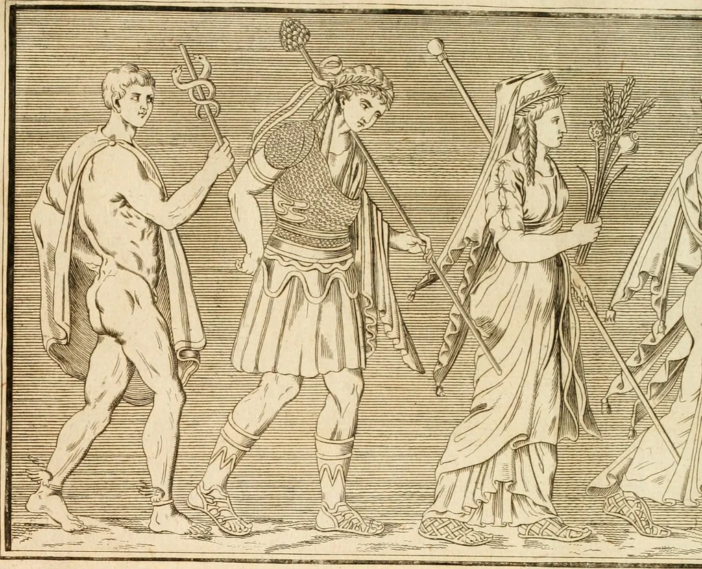 An illustration from Alte Denkmäler der Kunst, 1780, leaf 40