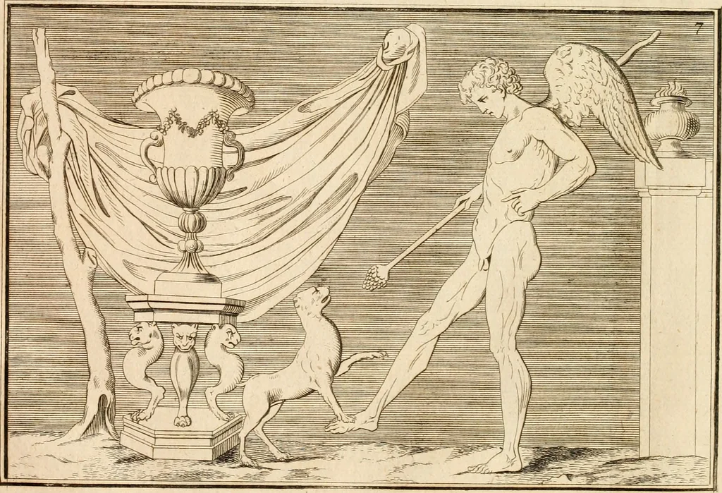 An illustration from Alte Denkmäler der Kunst, 1780, leaf 40