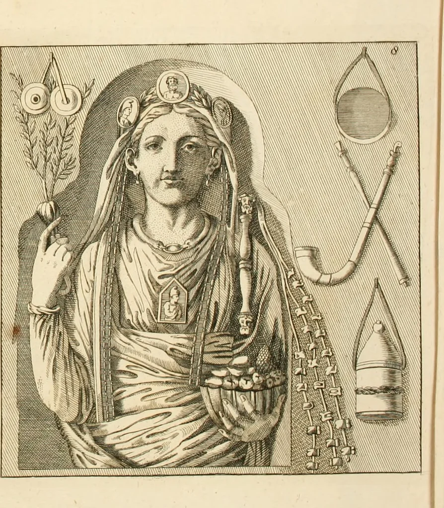 An illustration from Alte Denkmäler der Kunst, 1780, leaf 41
