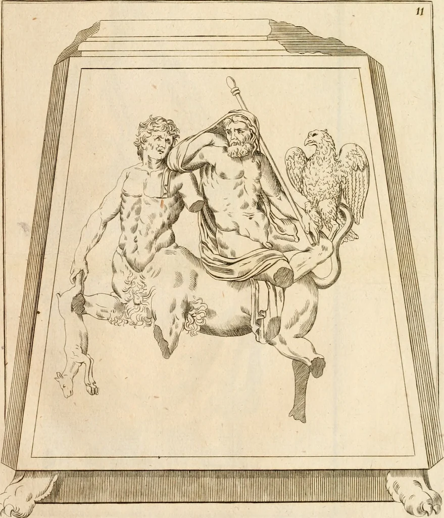 An illustration from Alte Denkmäler der Kunst, 1780, leaf 42