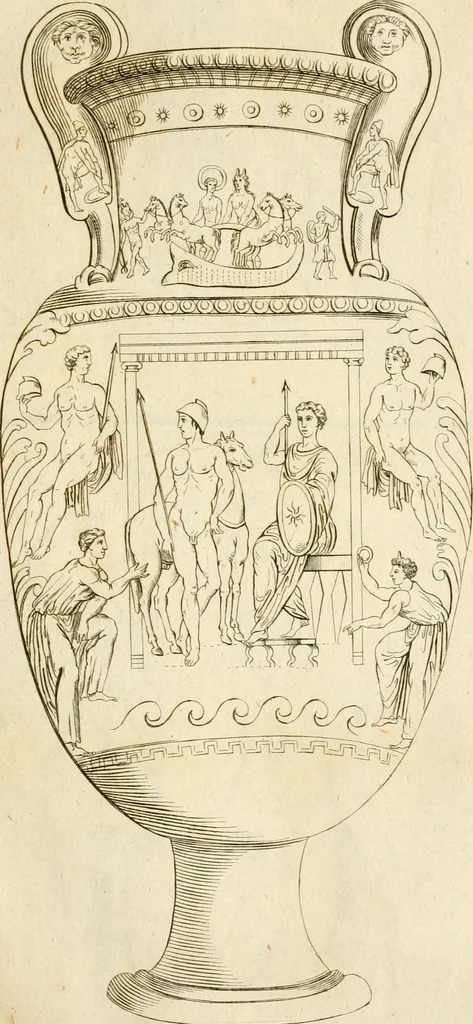 An illustration from Alte Denkmäler der Kunst, 1780, leaf 54