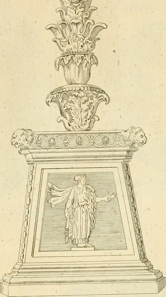 An illustration from Alte Denkmäler der Kunst, 1780, leaf 62