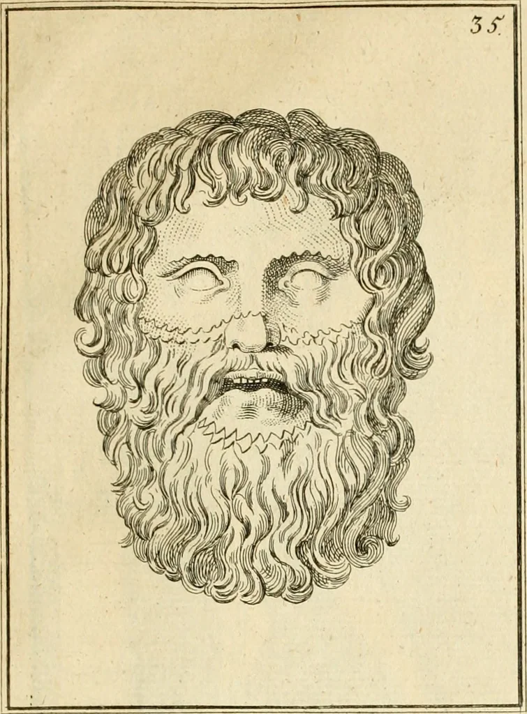 An illustration from Alte Denkmäler der Kunst, 1780, leaf 66