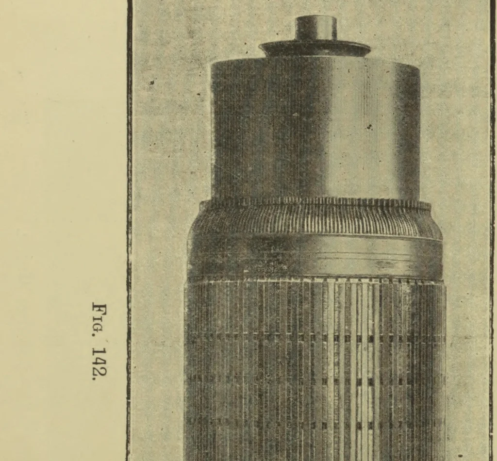 An illustration from The alternating current commutator motor, and the leakage of induction motors, 1909, leaf 145