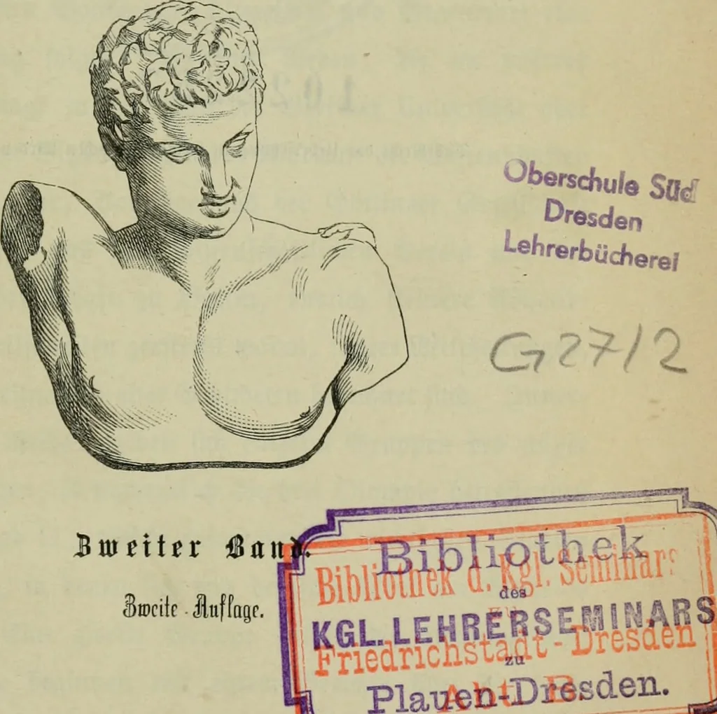 An illustration from Alterthum und Gegenwart. Gesammelte Reden und Vorträge, 1886, leaf 6