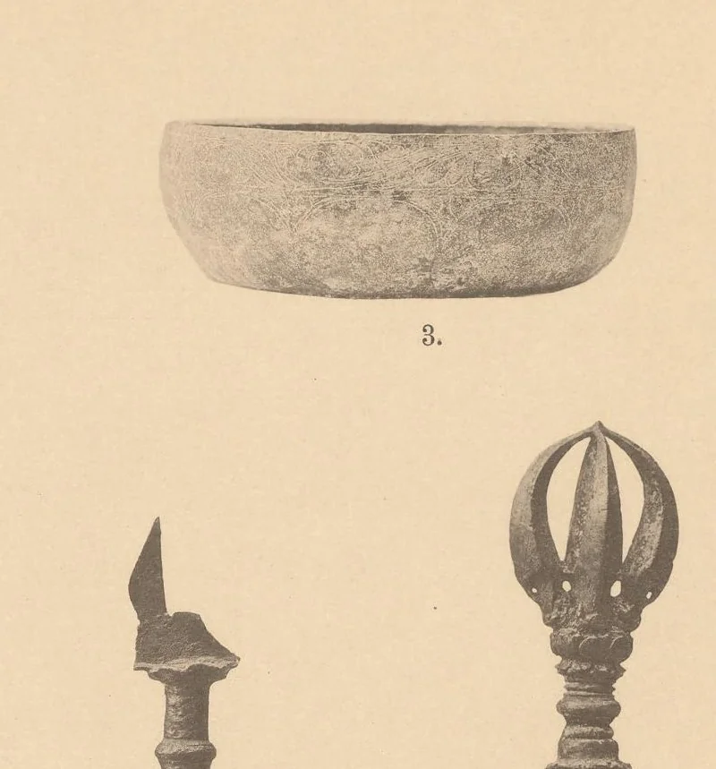 An illustration from Alterthümer aus dem Ostindischen Archipel und angrenzenden gebieten : unter besonderer Berücksichtigung derjenigen aus der hinduischen Zeit, 1884, leaf 41