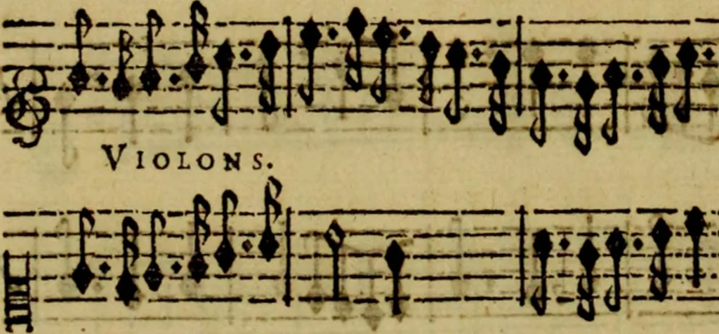 An illustration from Amadis, tragédie, 1684, leaf 301