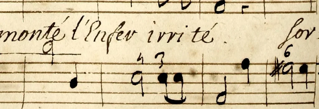 An illustration from Amadis : tragedie ; Proserpine ; Cadmus, 1700, leaf 143