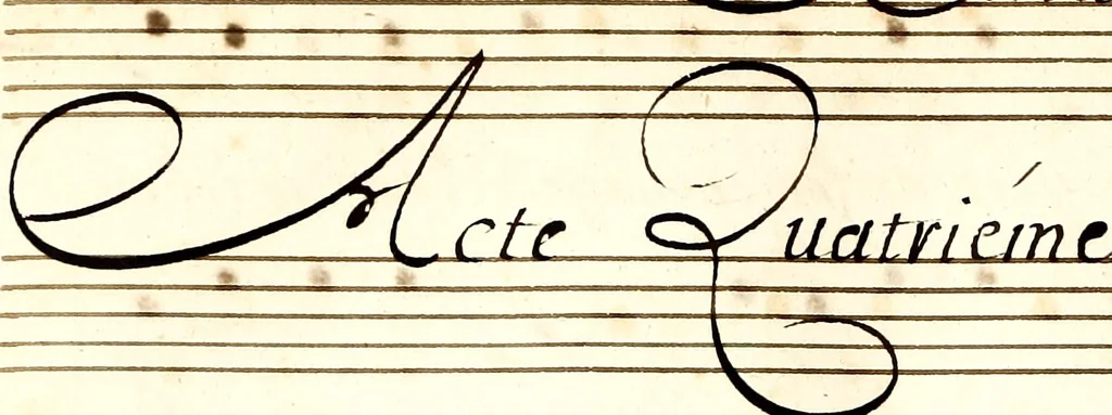 An illustration from Amadis : tragedie ; Proserpine ; Cadmus, 1700, leaf 149