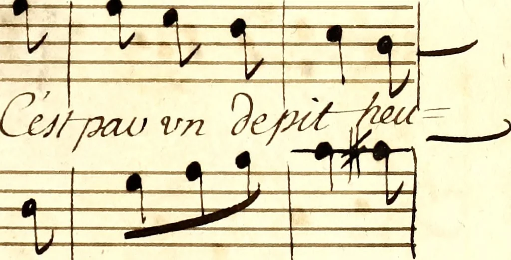 An illustration from Amadis : tragedie ; Proserpine ; Cadmus, 1700, leaf 354