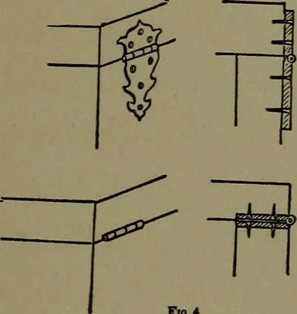 An illustration from The amateur carpenter, 1915, leaf 122