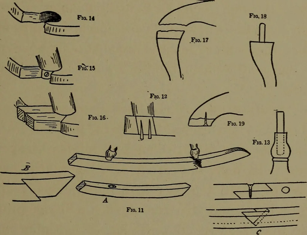 An illustration from The amateur carpenter, 1915, leaf 128