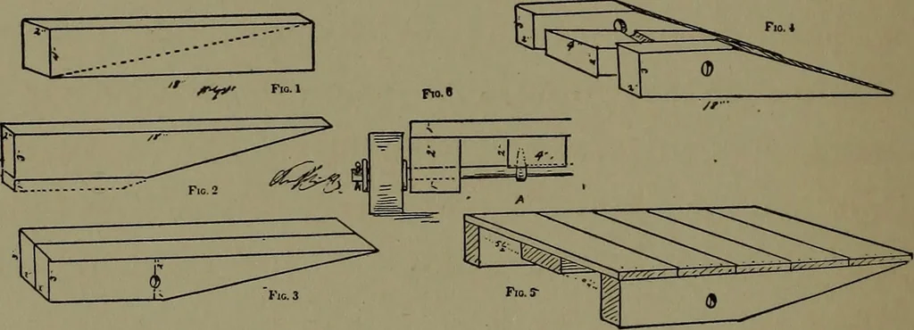 An illustration from The amateur carpenter, 1915, leaf 137