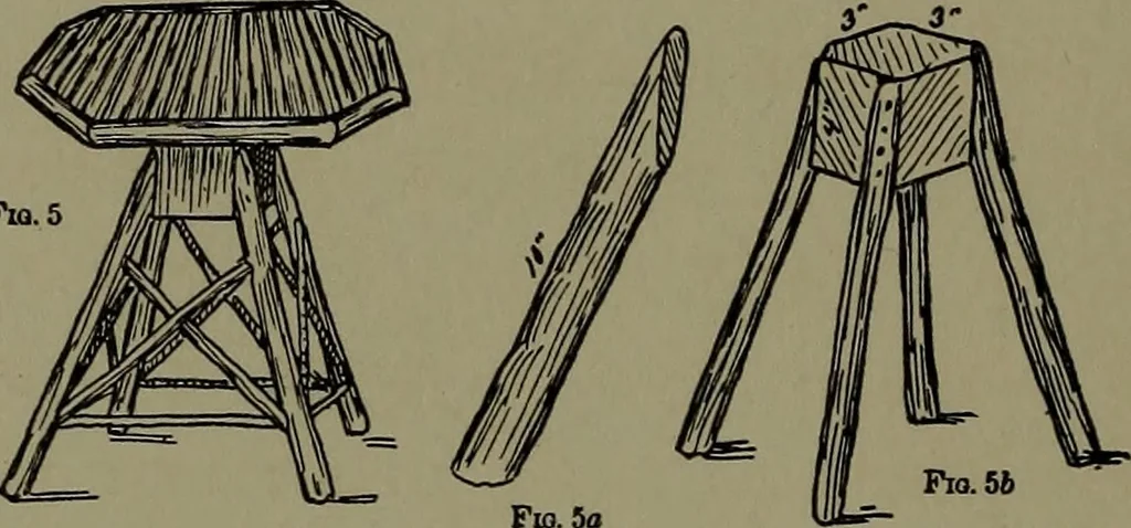 An illustration from The amateur carpenter, 1915, leaf 191