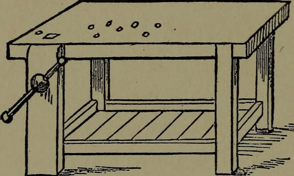 An illustration from The amateur carpenter, 1915, leaf 237
