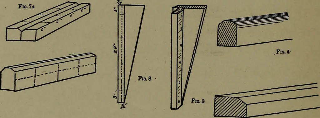 An illustration from The amateur carpenter, 1915, leaf 51