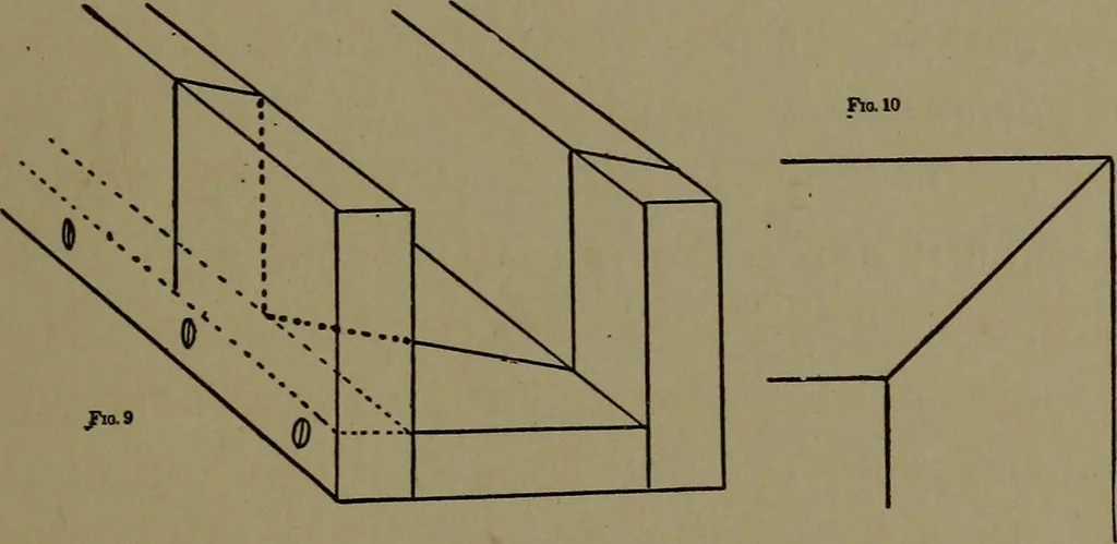 An illustration from The amateur carpenter, 1915, leaf 70