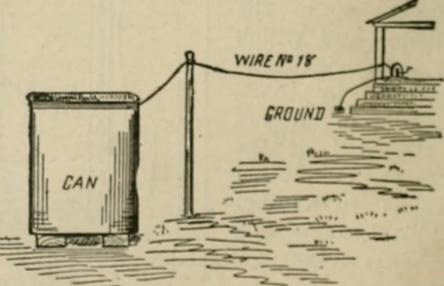 An illustration from Amateur mechanics ... a book for old and young who like to make things .., 1907, leaf 19